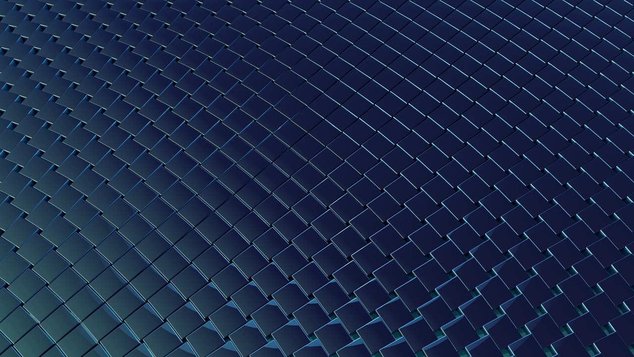 a close up of a tennis racket on a tennis court, a raytraced image, by Andrei Kolkoutine, abstract illusionism, roofing tiles texture, dark blue background, 3d fractal background, snake scales
