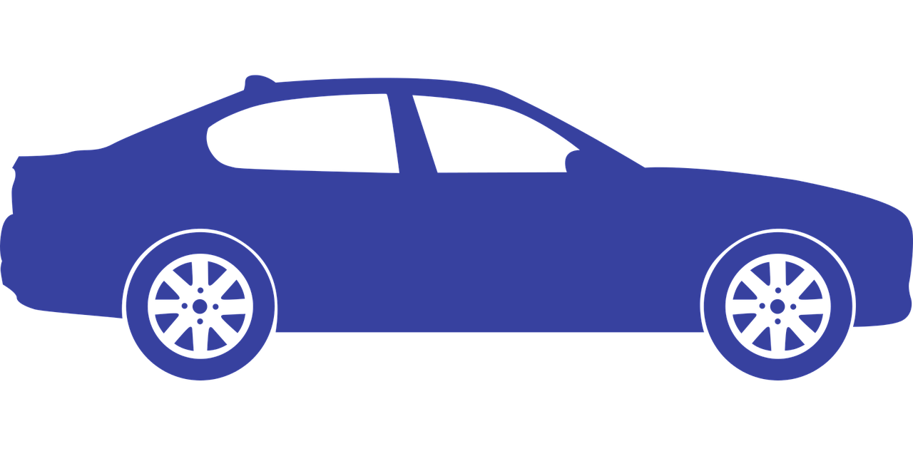 a blue car on a black background, inspired by An Gyeon, reddit, silhouette :7, outlined silhouettes, no - text no - logo, ad image