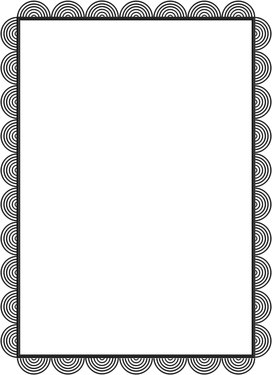 a black and white frame on a black background, an album cover, deviantart, art deco, solid black #000000 background, phone background, grayish, scanlines