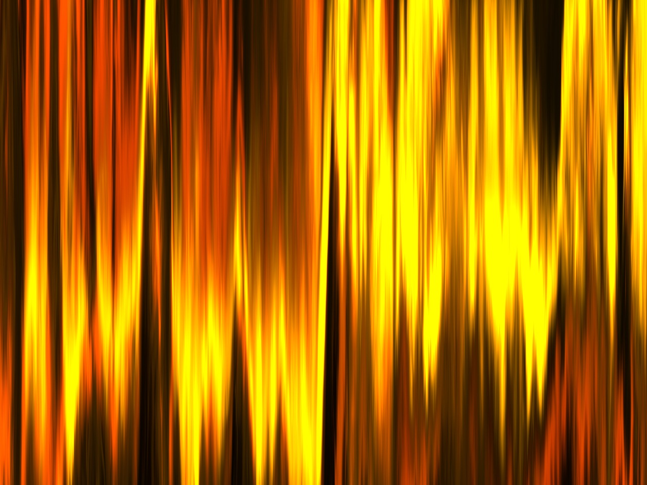 a blurry image of a forest at night, a digital rendering, inspired by Lorentz Frölich, lyrical abstraction, golden fabric background, the matrix servers on fire, yellow background beam, vertical lines
