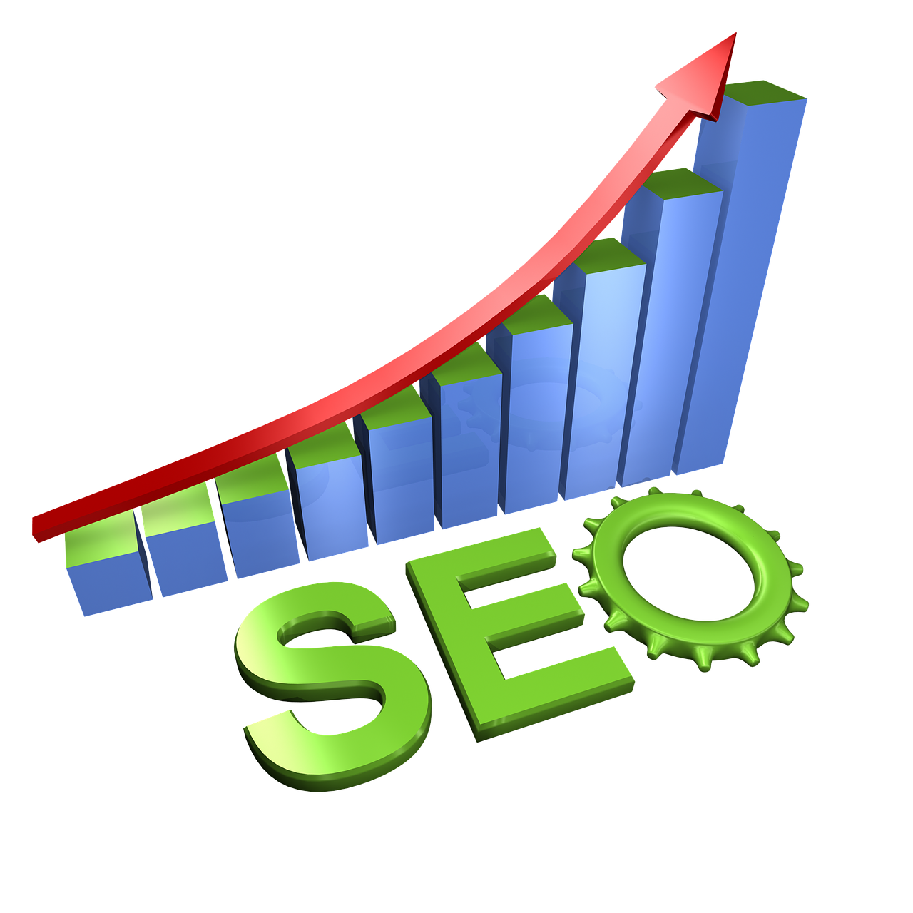 a 3d image of the word seo on a black background, graph design, high detail product photo