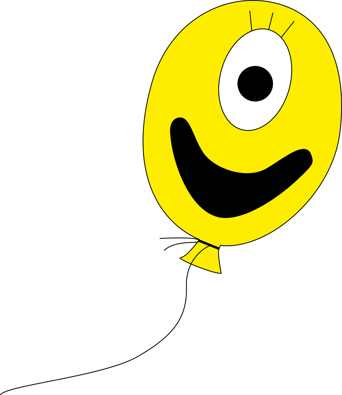 a yellow smiley face on a black background, a cartoon, inspired by Taro Okamoto, deviantart, mingei, fish face, computer wallpaper, sarah andersen, horrifying :4