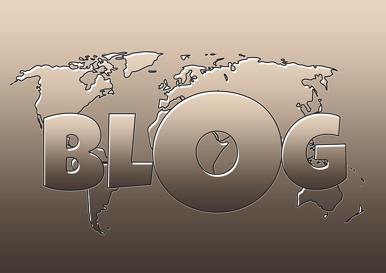 a drawing of the word blog with a world map in the background, a picture, trending on pixabay, taupe, bold lineart, metal, banner