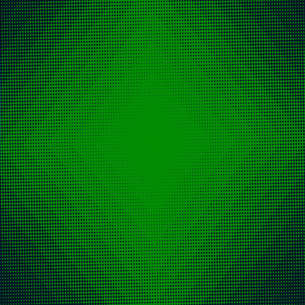 a close up of a green and black background, digital art, inspired by Richard Anuszkiewicz, halftone dots, no gradient, amoled wallpaper, grass - like