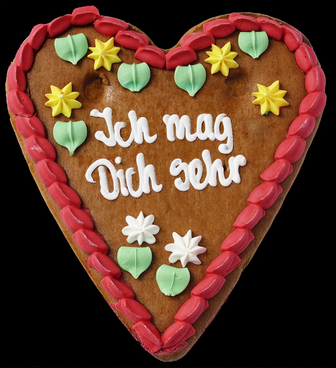 a close up of a heart shaped cake with icing, a photo, by Dietmar Damerau, folk art, packshot, hr ginger, motivational, german