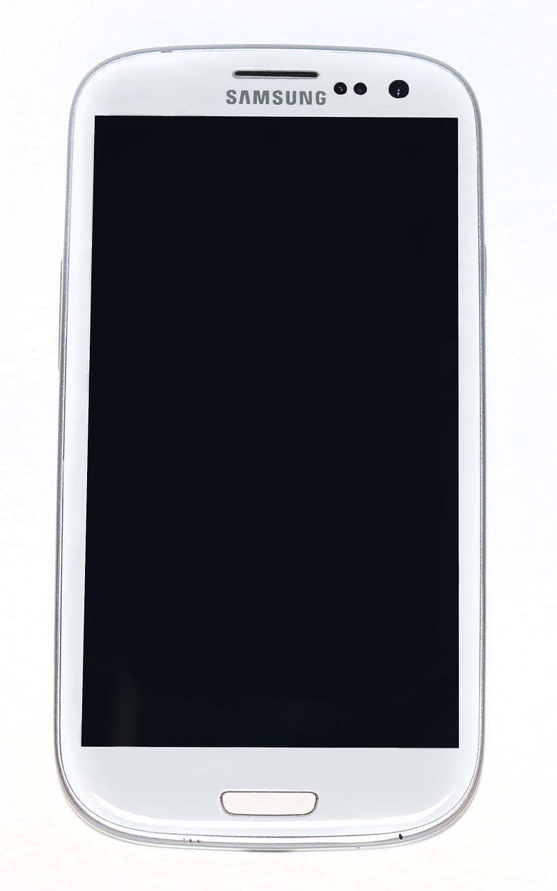 a close up of a cell phone on a white surface, by Joseph Raphael, full body; front view, with a long white, amoled, 2 0 0 mm
