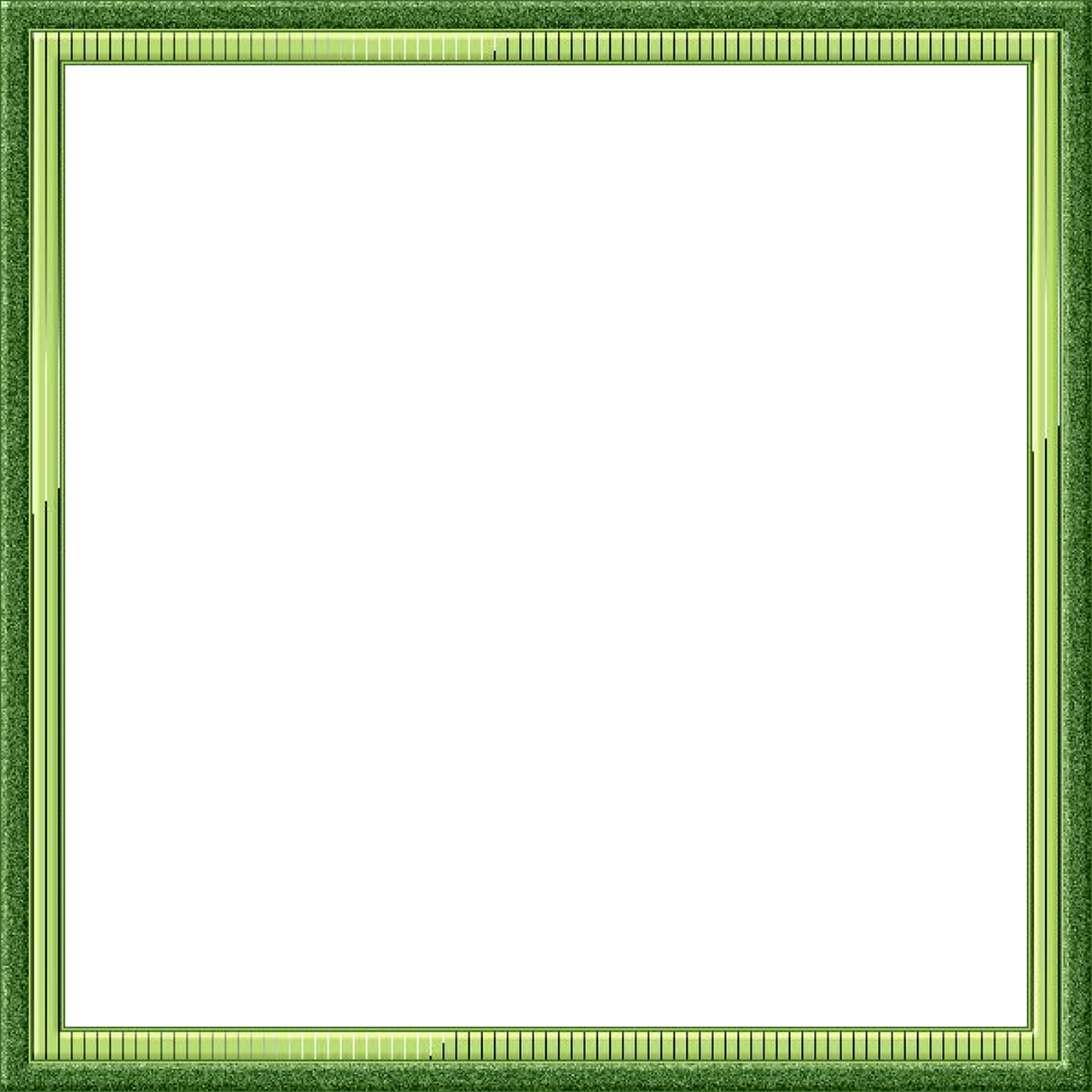 a green frame with a black background, a computer rendering, inspired by Art Green, deviantart, computer art, gold and green, scanlines, camera photo