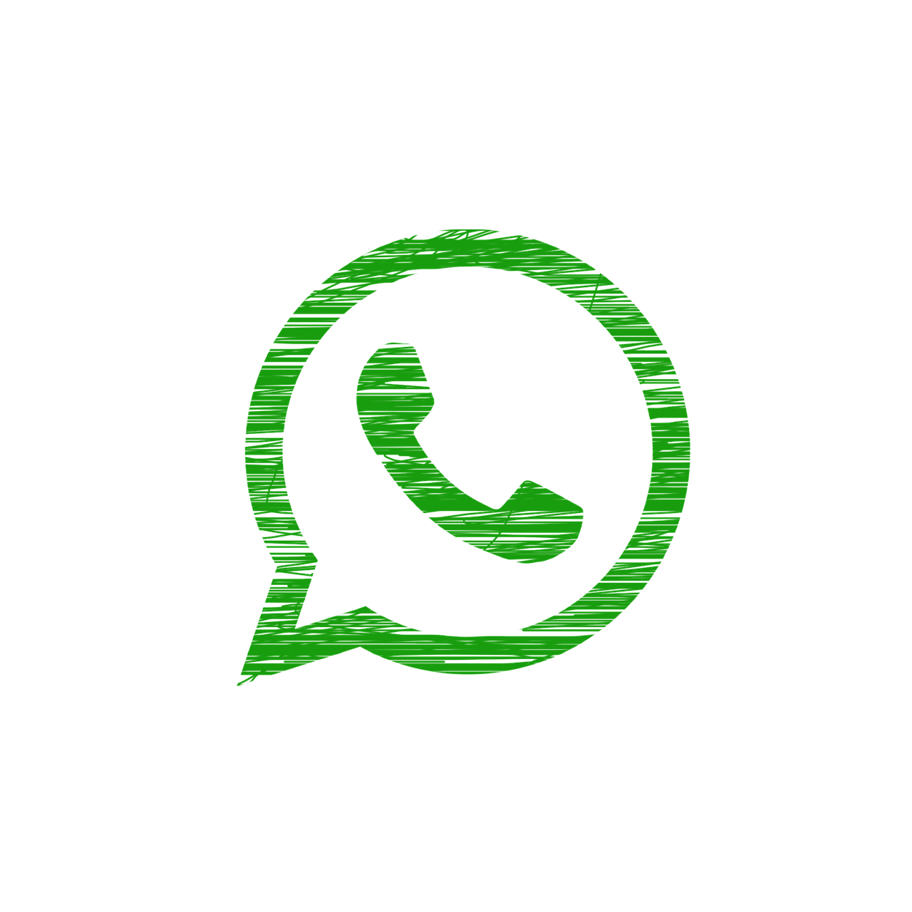 a green whatsapp icon on a black background, a picture, wooden, green lines, matchach, high quality]