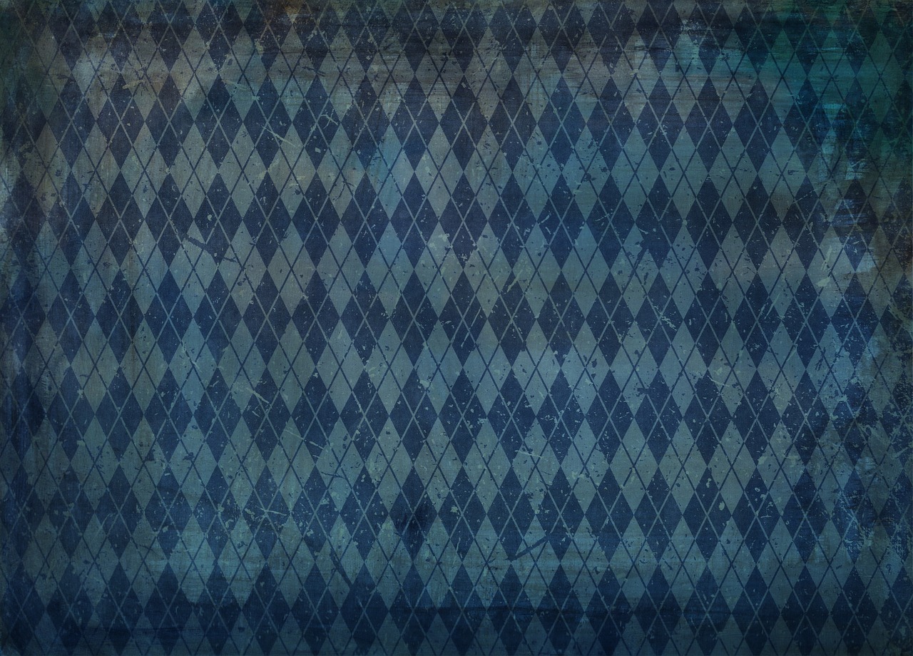 a blue and white checkered background with a grunge effect, a photo, inspired by Steve Argyle, renaissance, background hogwarts, dark blue clothes, blue tie, highly detailed textures