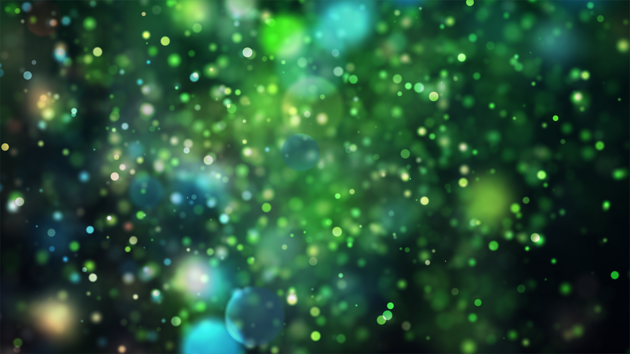 a close up of a blurry green background, shutterstock, galaxy in the night sky, 4 k hd wallpaper illustration, lots of bubbles, blurred and dreamy illustration