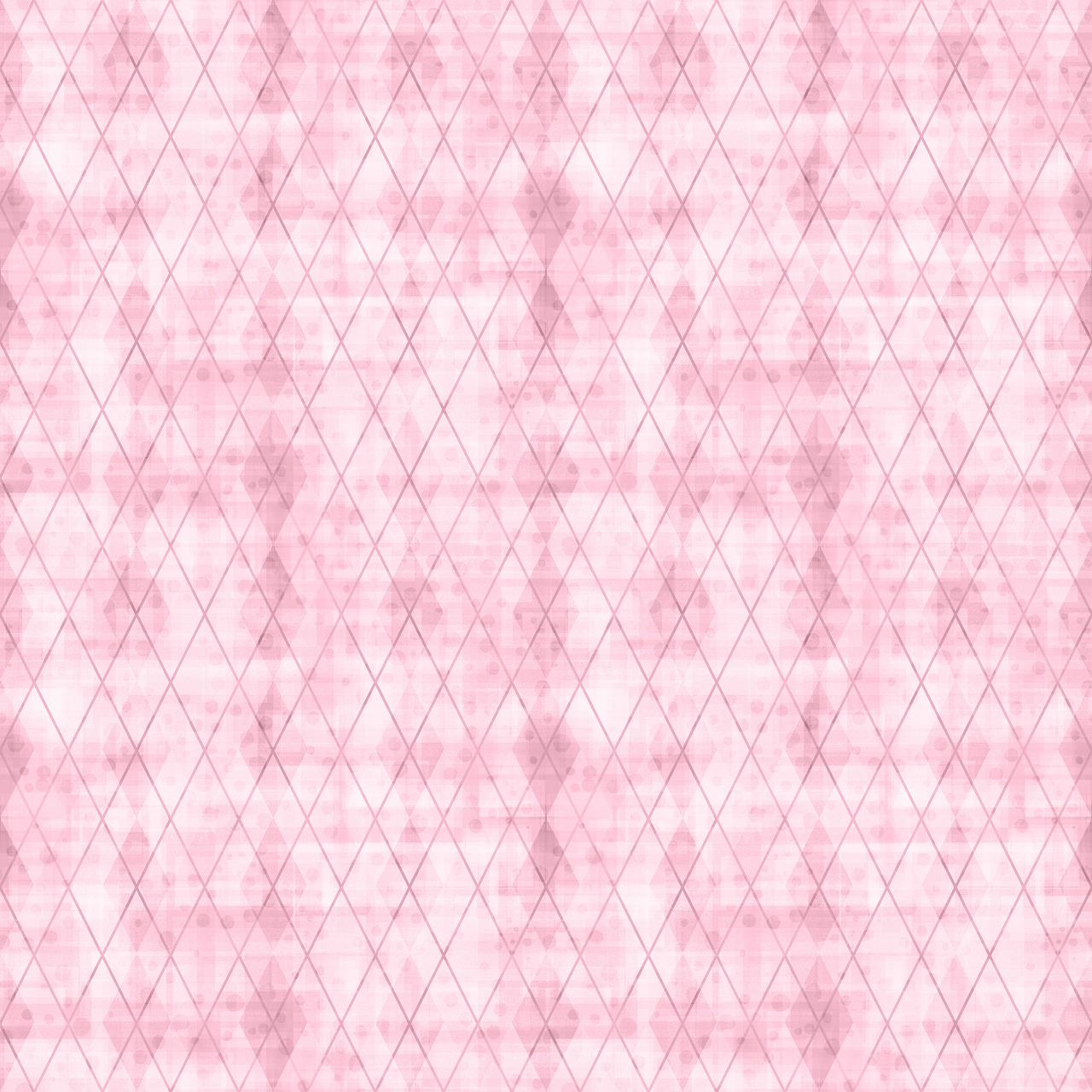 a pink background with a diamond pattern, a mosaic, abstract illusionism, graffiti _ background ( smoke ), flat water color texture, cotton, monochrome background