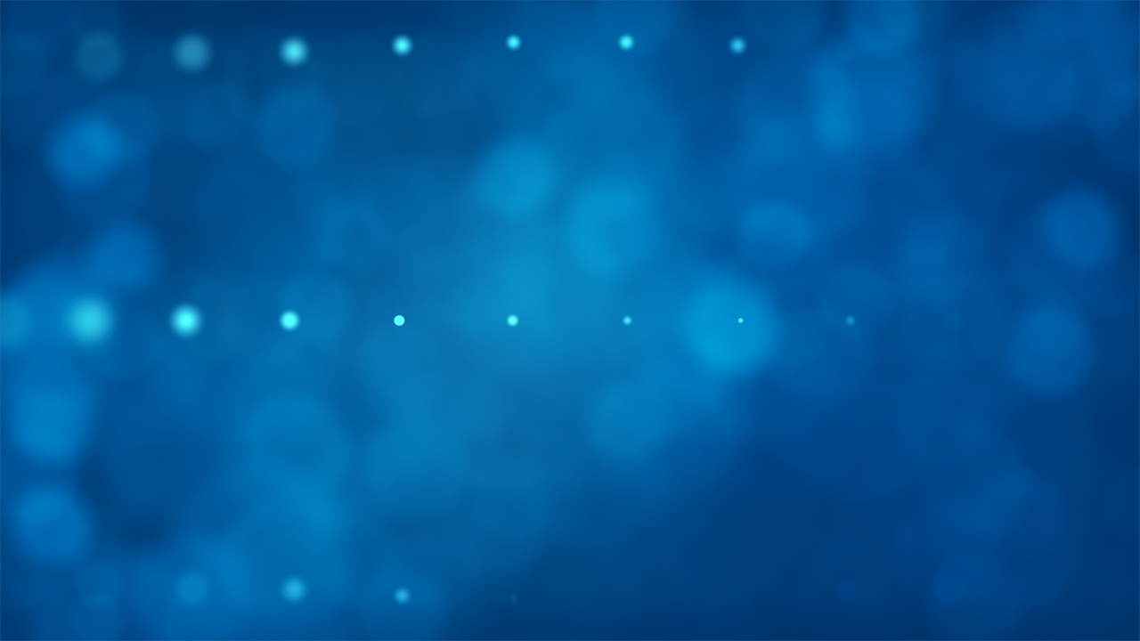 a close up of a blurry blue background, varying dots, background ( dark _ smokiness ), 4k, wrapped blue background