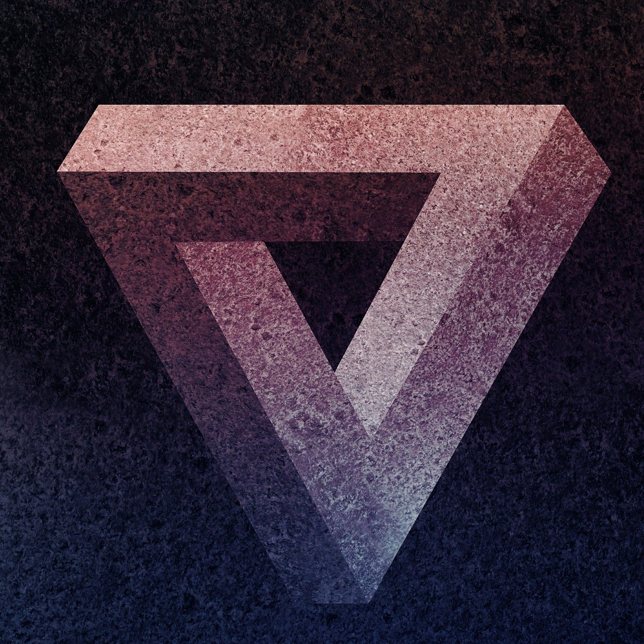 a close up of a triangle on a wall, vector art, by Sebastian Vrancx, dark video game icon design, gritty textured, vanguardist alternate timeline, 70s progressive rock logo