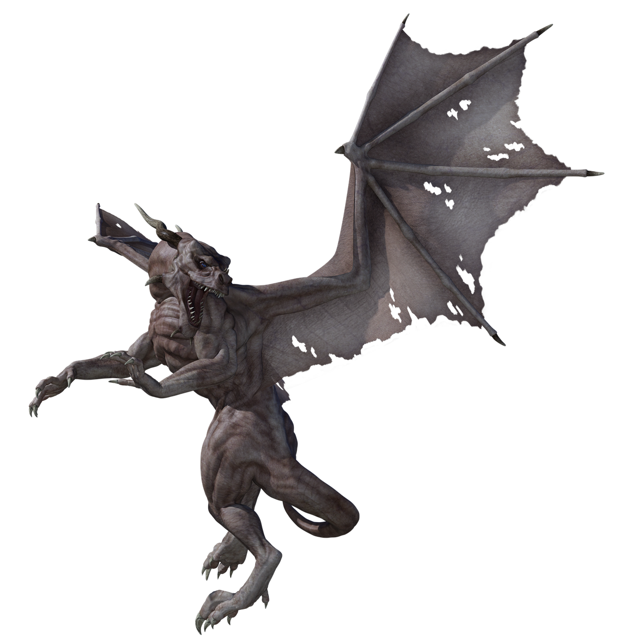 a close up of a dragon on a black background, a raytraced image, reaver drone, high detail photo, lowres, techno gargoyles