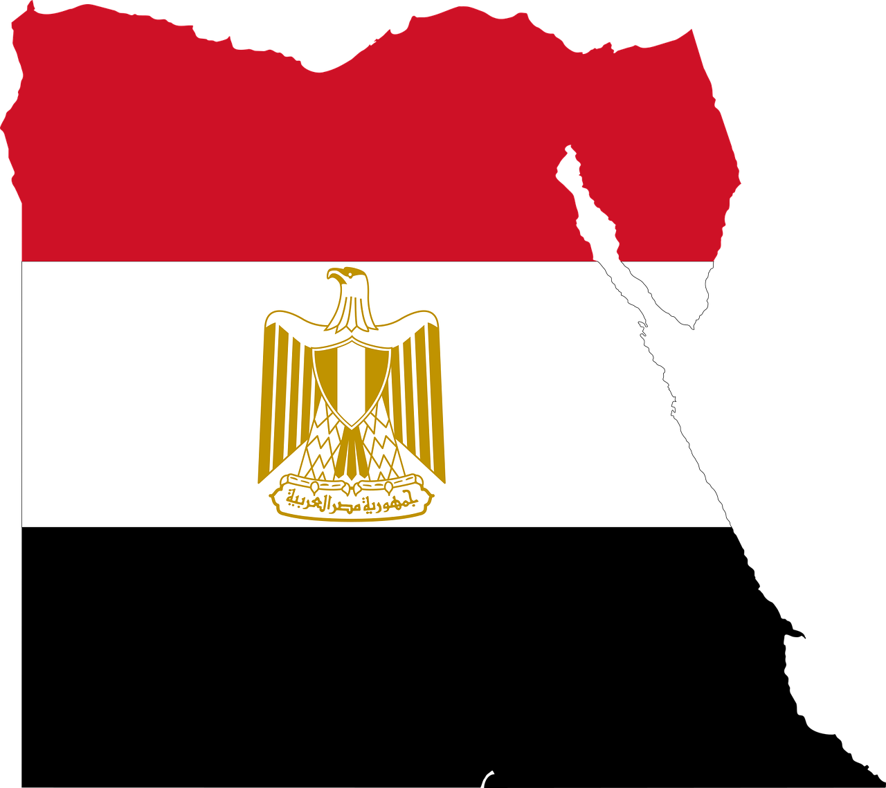 a map of egypt with the flag of the country, inspired by Ahmed Yacoubi, torn, best photo