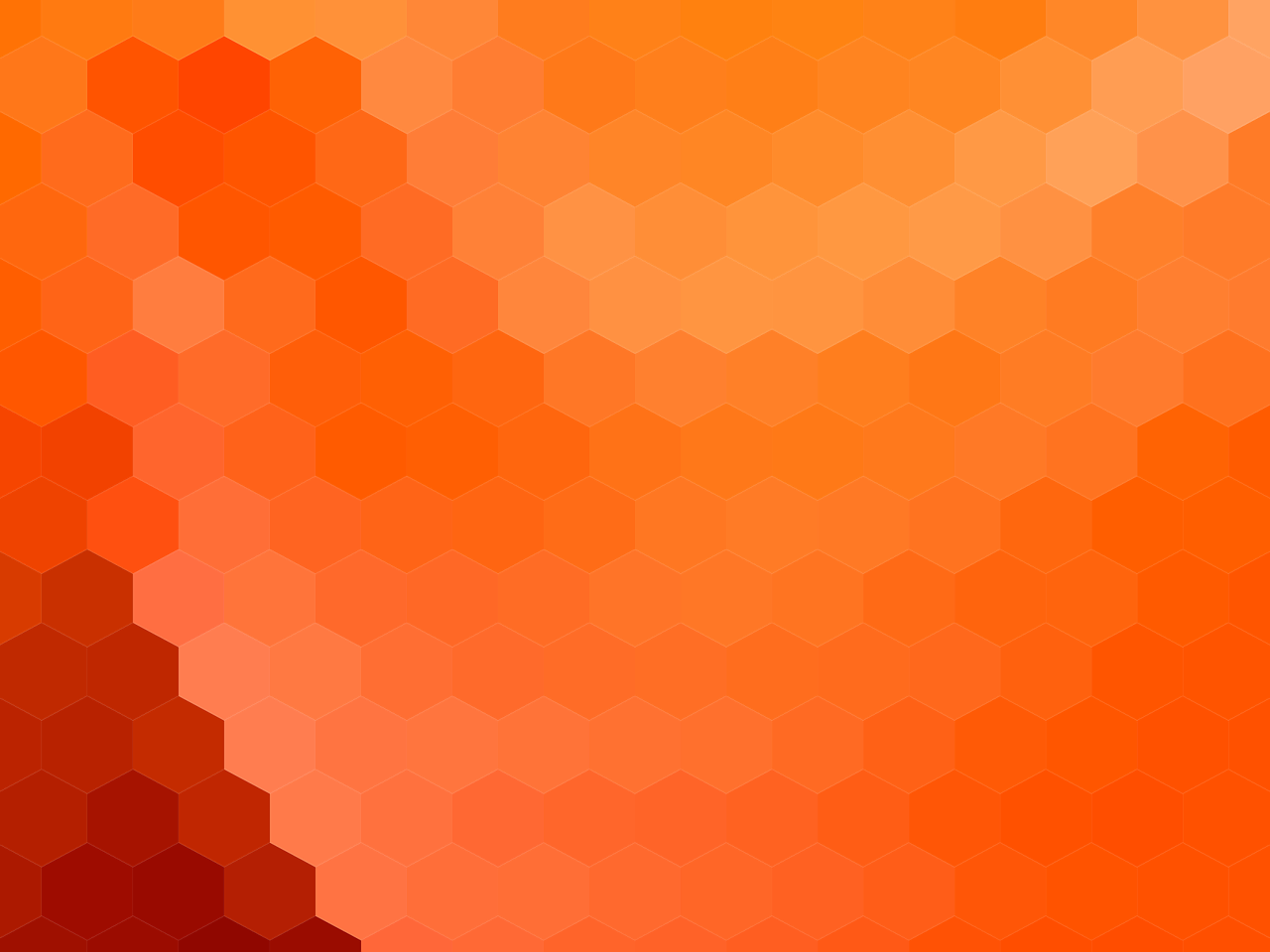 a close up of a red and orange background, geometric abstract art, hexagonal pattern, low polygons illustration, mosaic style, six sided