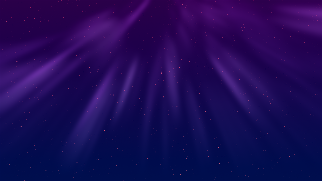 a purple and blue background with stars, concept art, light and space, beams of light from sky, the sky is a starry sky, volumetric dust rays, purple drapery