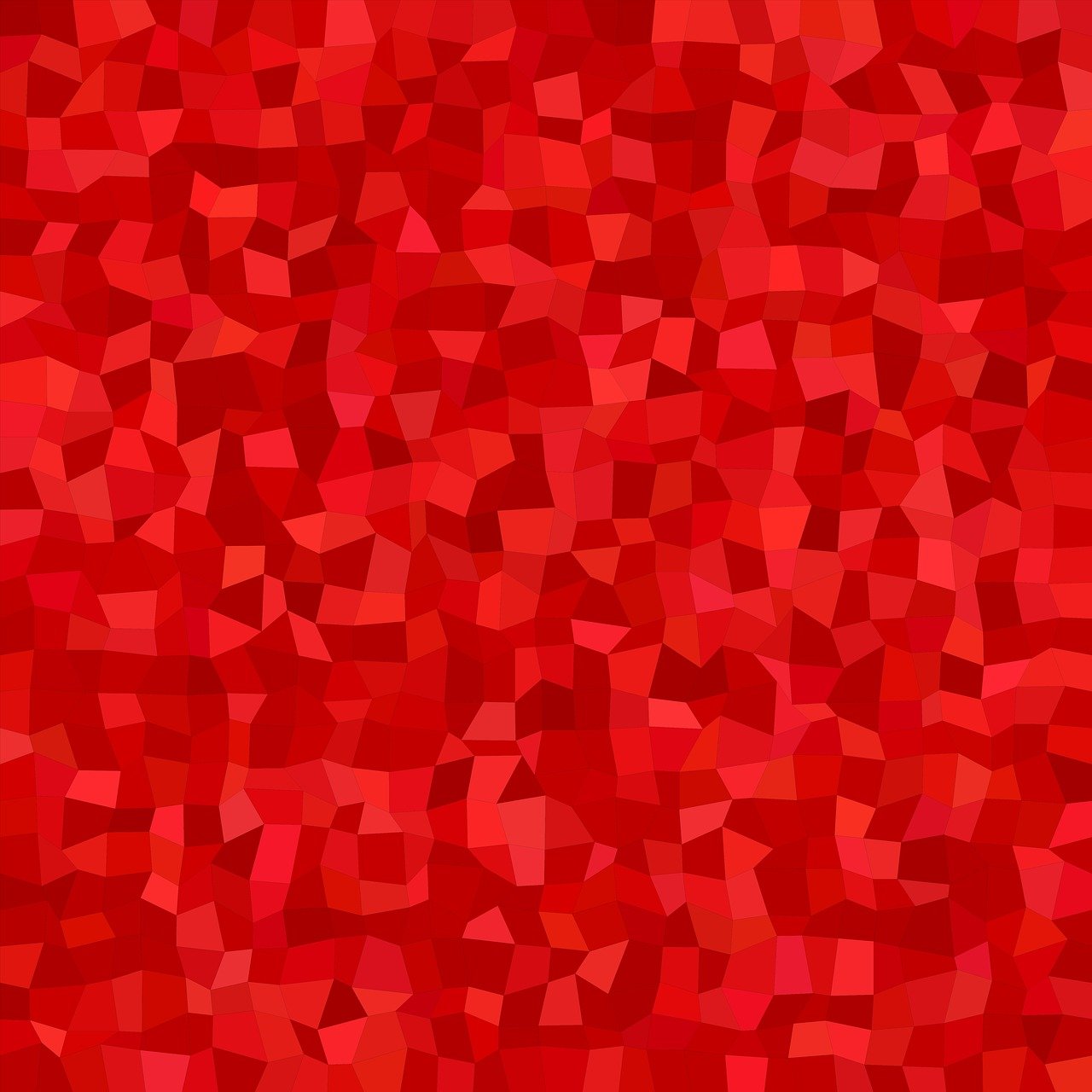 a red background with a lot of small squares, crystal cubism, けもの, extremely high resolution, lively irregular edges, broken tiles