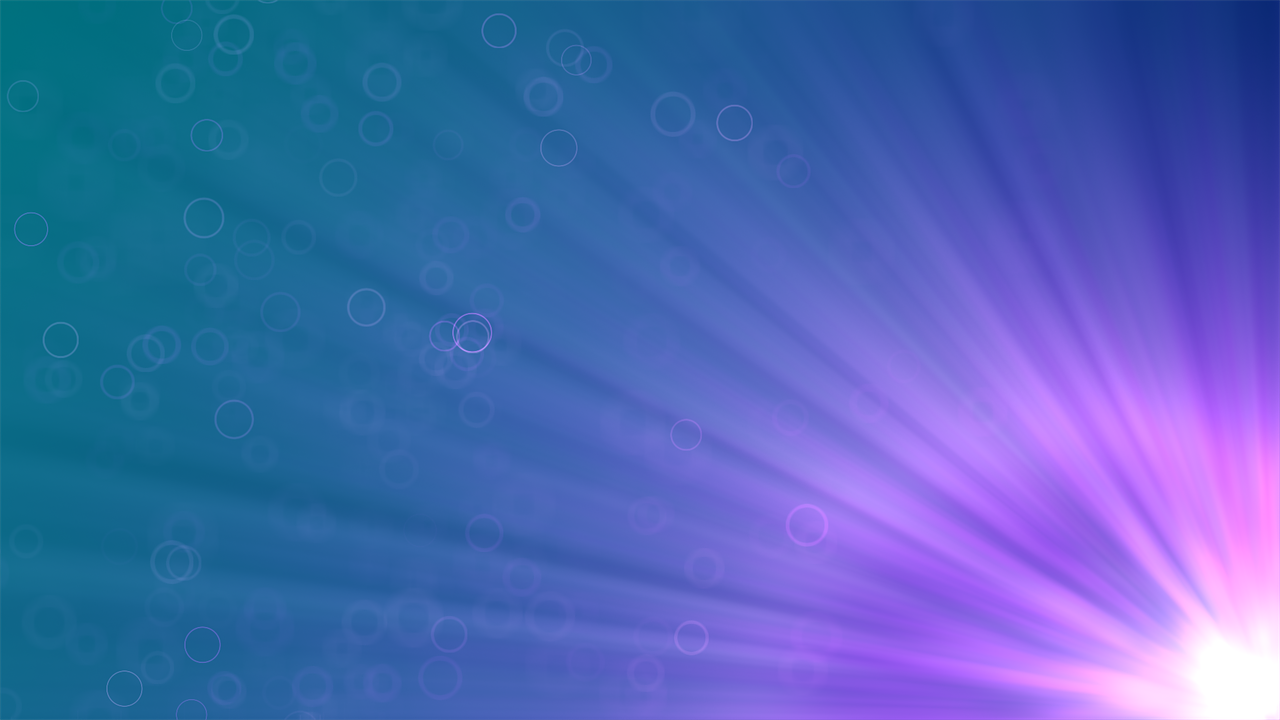 a bright purple and blue background with bubbles, by Edward Corbett, minimalism, rays of sunlights, soft diffuse lights, ocean background, subtle detailing