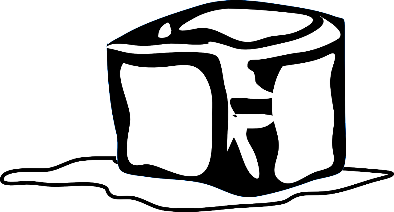 a black and white drawing of a block of ice, a digital rendering, inspired by Isamu Noguchi, seams stitched tightly, black backround. inkscape, inside a cavernous stomach, stylized bold outline