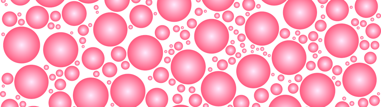 a lot of pink balloons floating in the air, a stipple, inspired by Yayou Kusama, flickr, tileable, jewelry pearls, background ( dark _ smokiness ), circle design