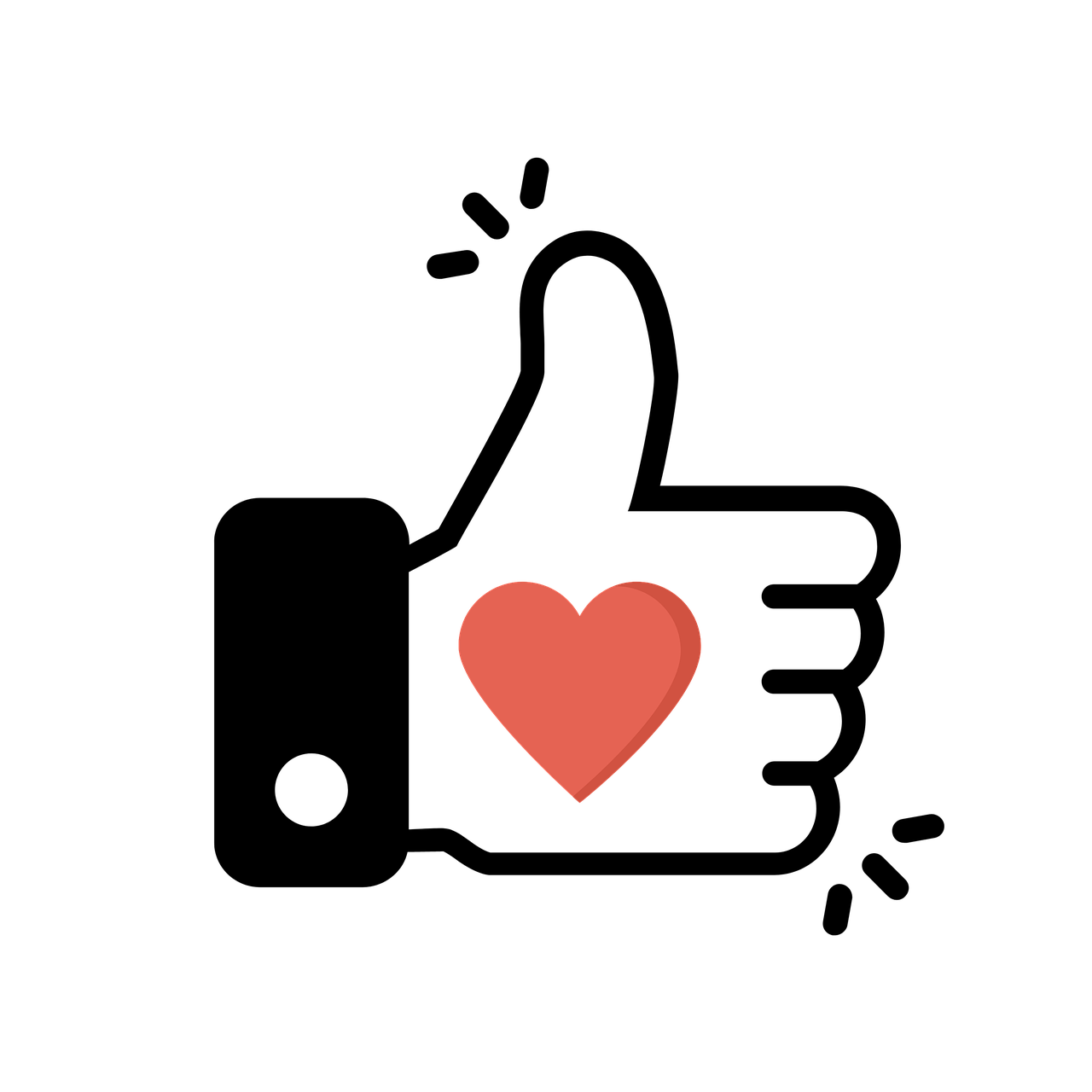 a red heart on a black background, a picture, tumblr, cartoonish and simplistic, animation, very tiny, thanks