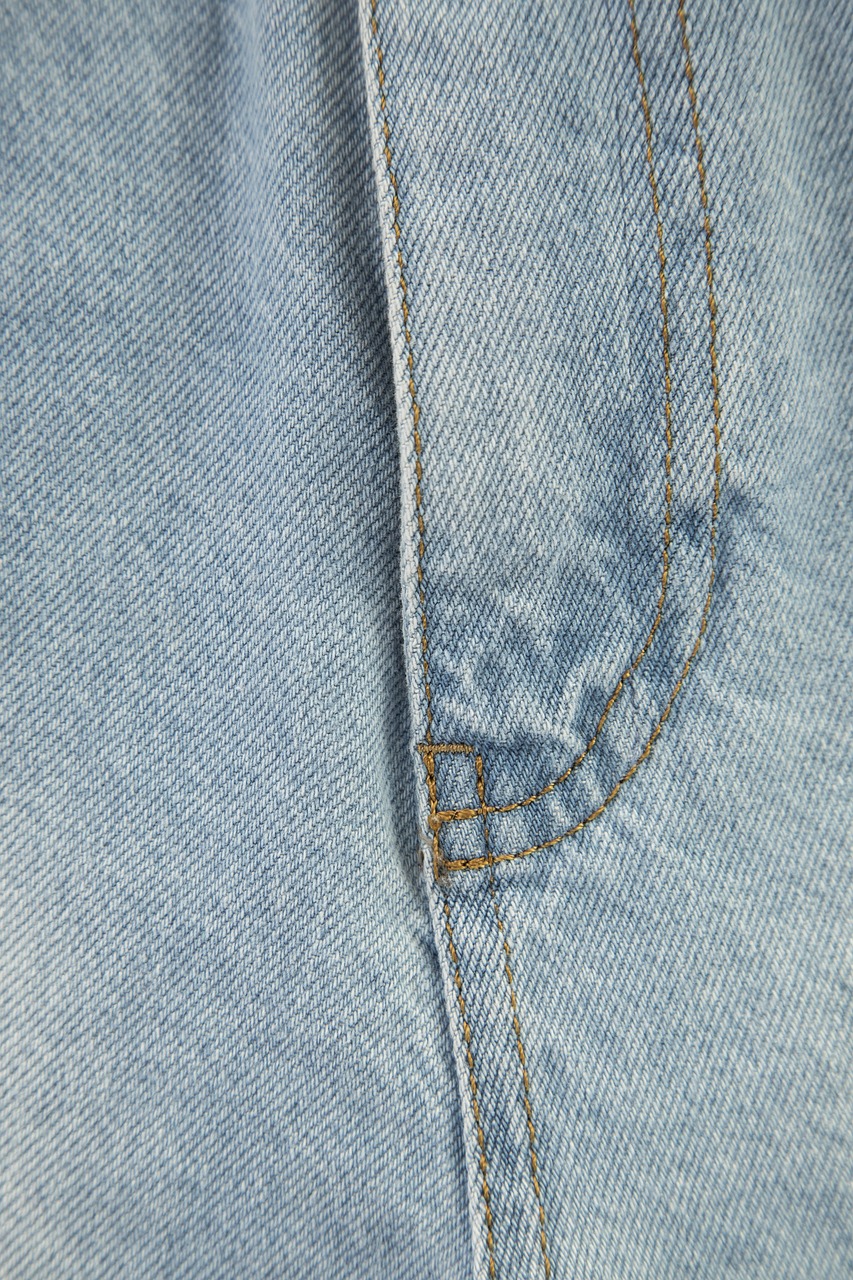 a close up of a pair of jeans, a macro photograph, high detail product photo