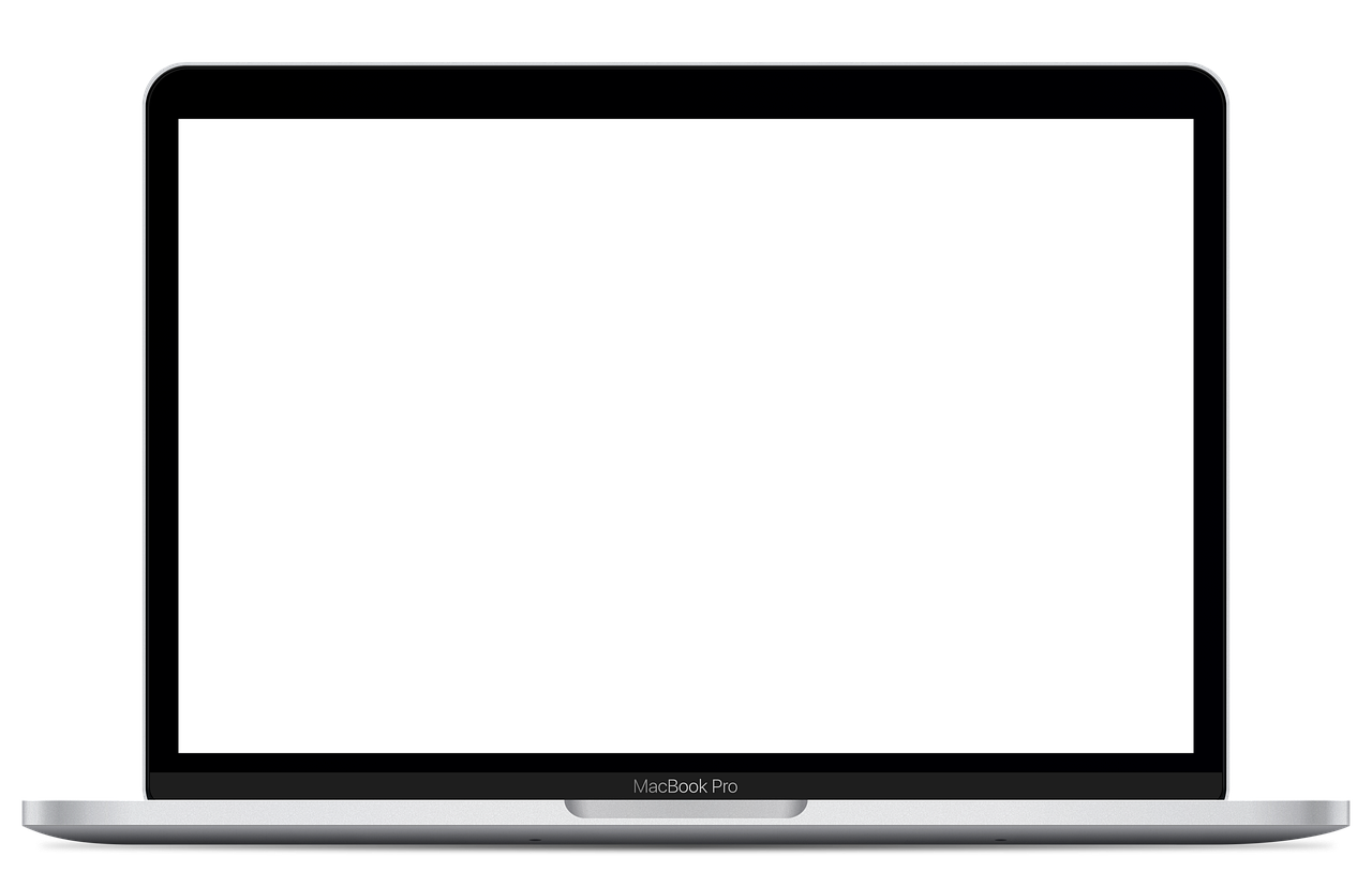 a close up of a laptop computer on a black background, a computer rendering, pexels, white outline border, shot on iphone 1 3 pro max, black color on white background, screen cap