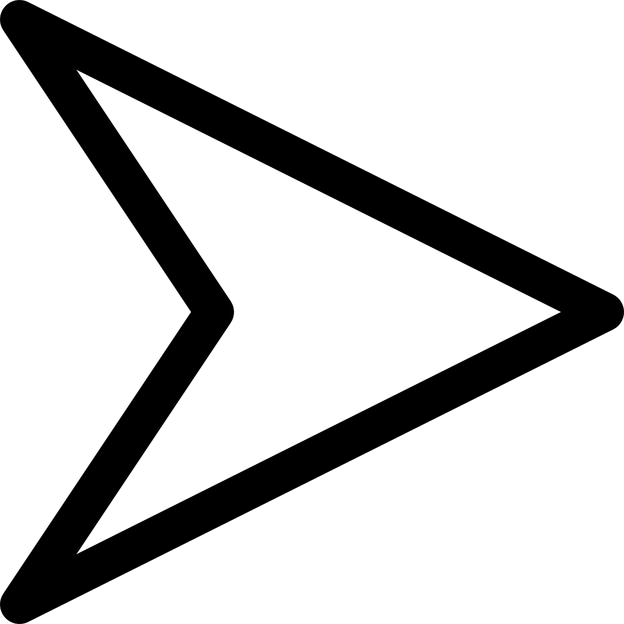 a white arrow on a black background, inspired by Kōno Michisei, reddit, suprematism, computer generated, longbow, portlet photo, michilin star