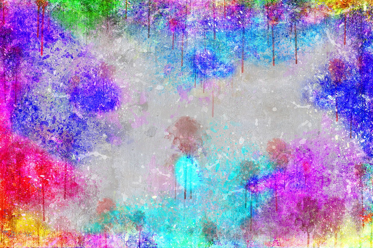 a painting of a person standing in the middle of a field, an abstract painting, trending on pixabay, abstract art, neon rain, chalk texture on canvas, multicolored digital art, 2 0 5 6 x 2 0 5 6