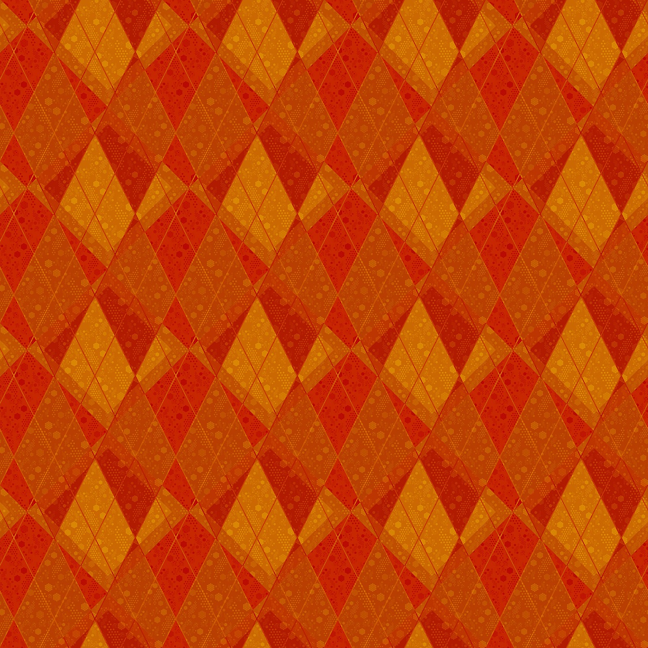 an orange colored pattern with small dots