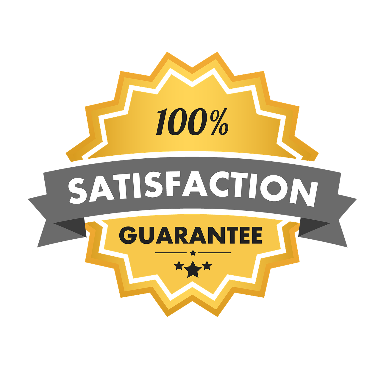 the satisfaction badge for satisfaction award