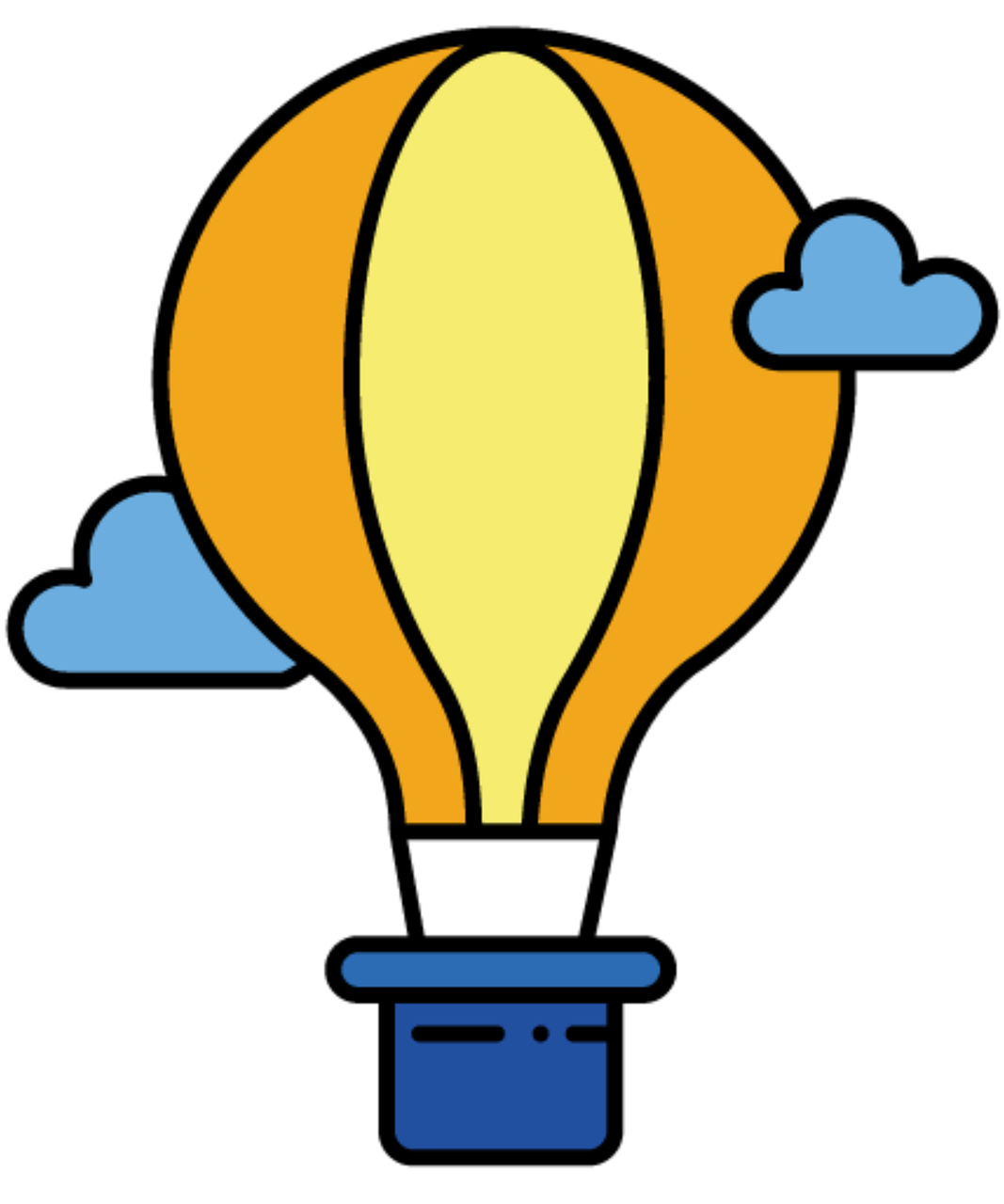 a light bulb is placed on top of a container