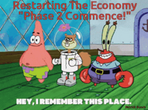 cartoon characters from the animated spongebob spongebob character game with text stating that there are no remaining 2