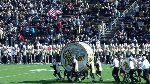an athletic team performing during a sporting event