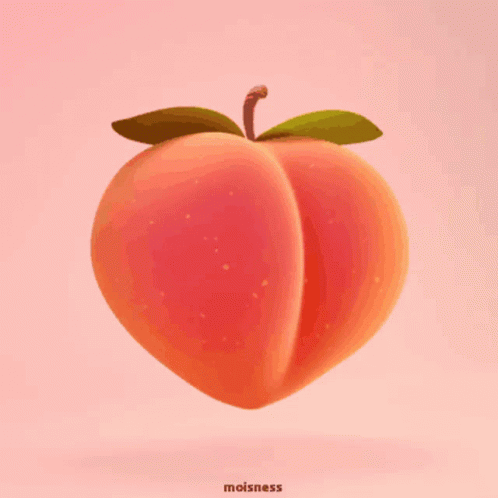 an image of an apple in a pixellated way
