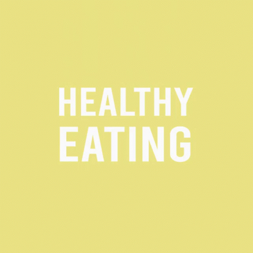 a piece of paper with the words healthy eating on it