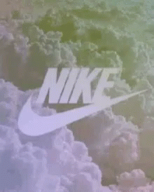a po of the nike nd logo above a backdrop of clouds
