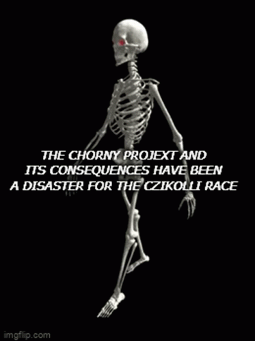 a skeleton with a caption for the poem