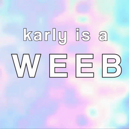 a graphic with a text saying kaaly is a weed