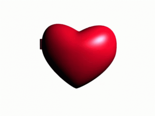 this is a big blue heart on white background