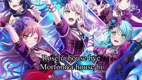 anime character pictures from the anime movie, roselia house by morfrea