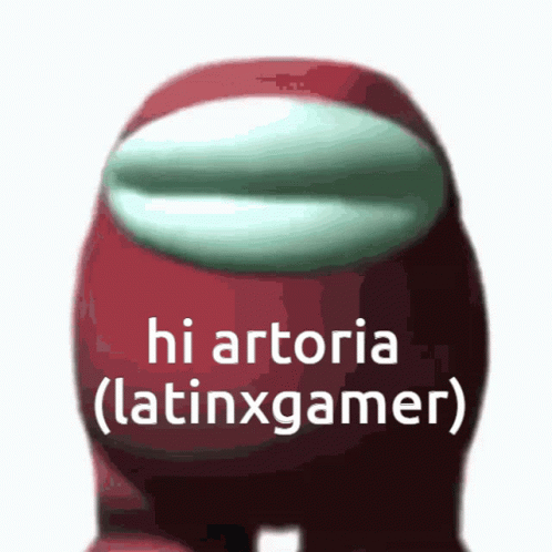 an image of a text that says'hi artoria latinxgamer '