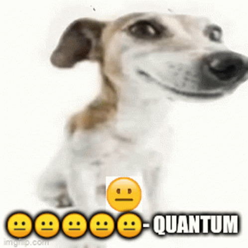 a blurry dog with the caption mutanau