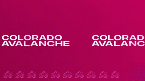 a purple and black picture with words describing colorado avalanche