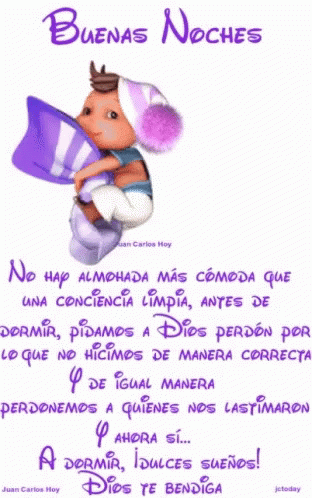 a spanish language greeting card for a baby