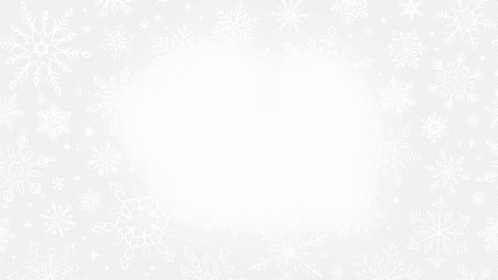 a white background with snow flakes, stars and snowflakes