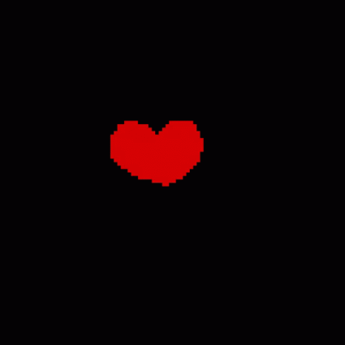 a large blue heart on a black background