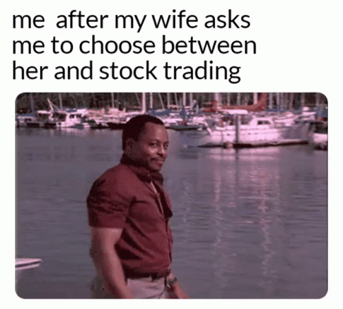 a picture with a caption for the stock trader