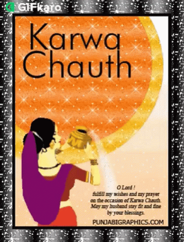 a poster advertising karawa chaut